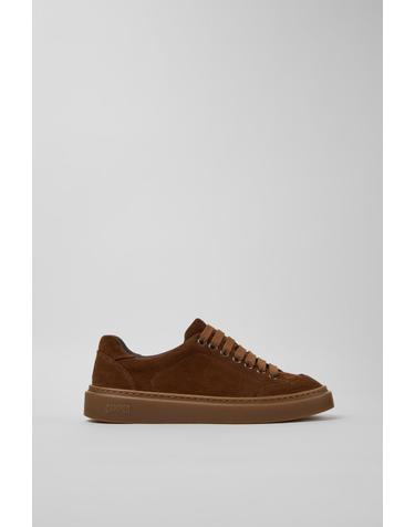 캠퍼 Runner 스웨이드 여성 스니커즈 K201907-013 BROWN