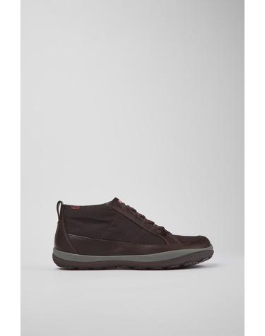 캠퍼 Peu Pista 방수 레더 앵클부츠 K300417-007 BROWN