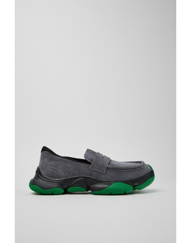 캠퍼 스웨이드 청키 남성 로퍼 K101142-002 GREY