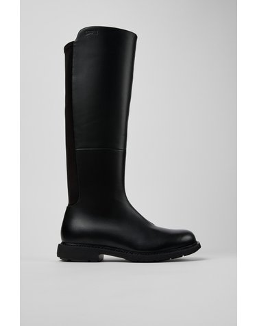 캠퍼 Neuman 레더 여성 롱 부츠 K400248-006 BLACK