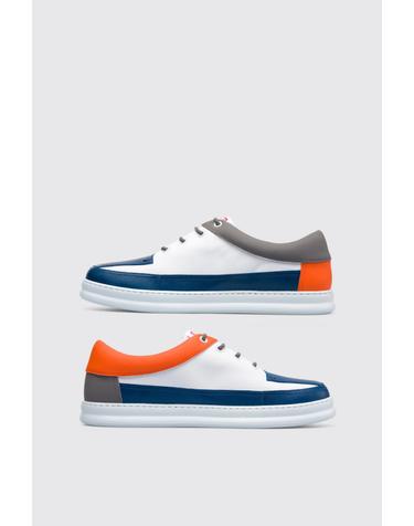 캠퍼 멀티컬러 레더 남성 스니커즈 Twins K100472-004 MULTICOLOR