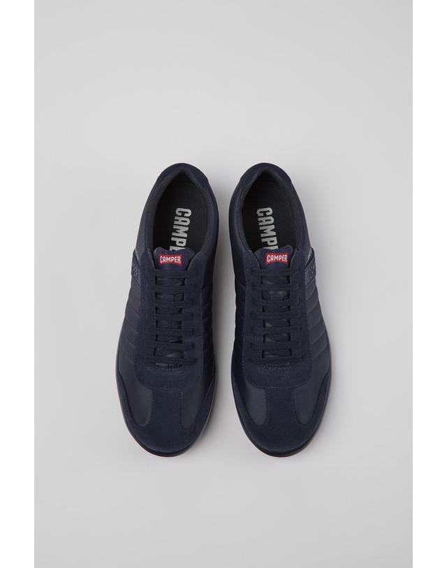 캠퍼 캠퍼 경량 블루 스니커즈 Pelotas XLite 18302-140 BLUE 네이비 착용컷