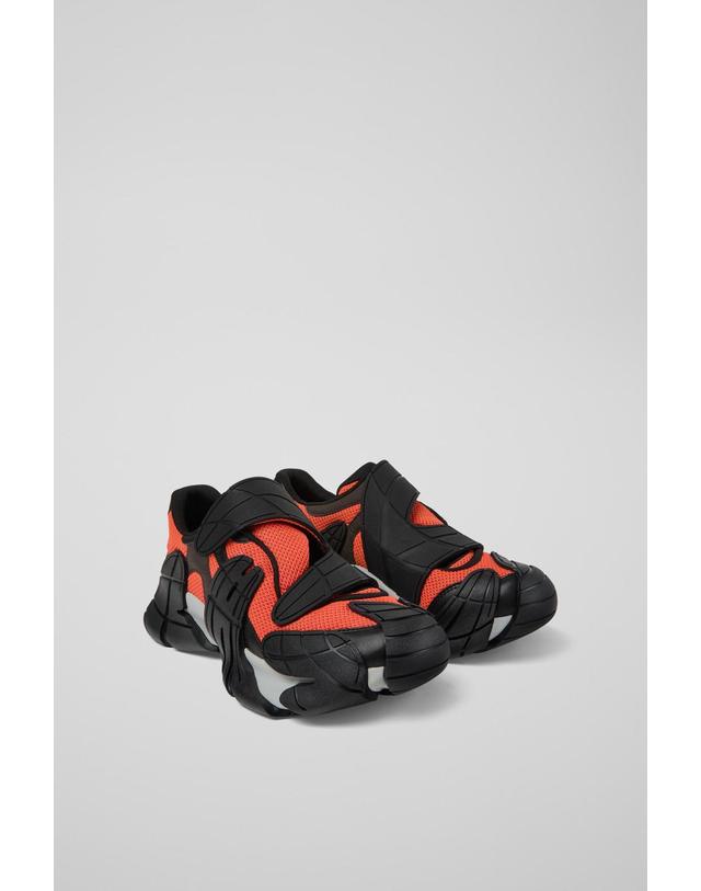 캠퍼 캠퍼 청키 메쉬 벨크로 스니커즈 A500028-007 MULTICOLOR 멀티컬러 착용컷