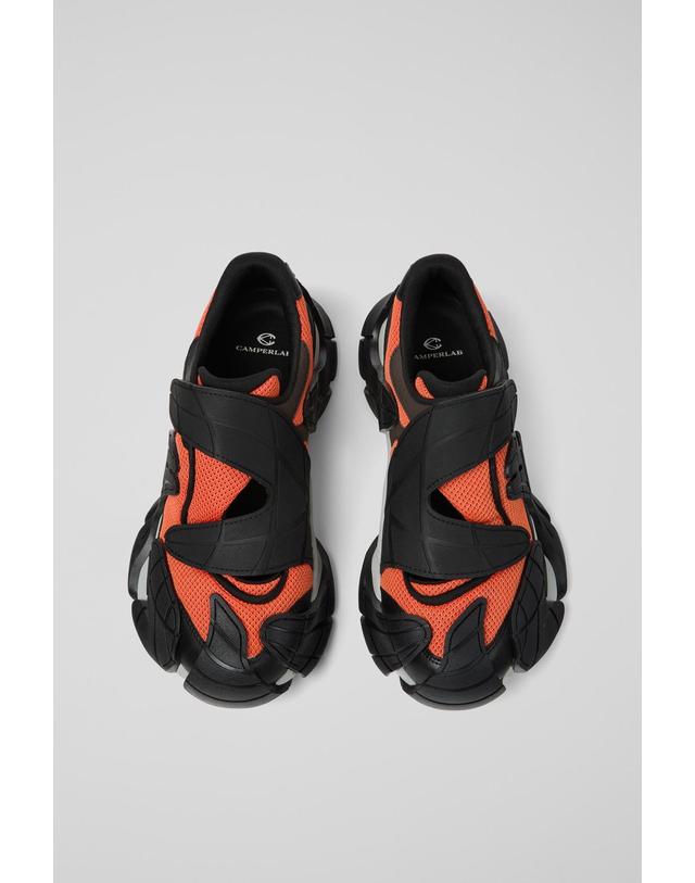 캠퍼 캠퍼 청키 메쉬 벨크로 스니커즈 A500028-007 MULTICOLOR 멀티컬러 착용컷