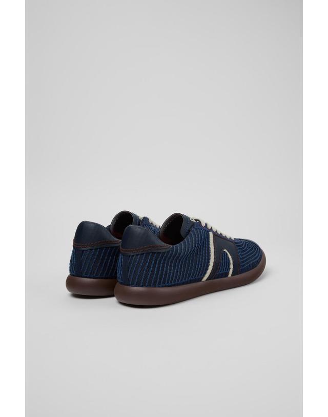 캠퍼 캠퍼 멀티컬러 스니커즈 Pelotas Soller K101081-001 BLUE 착용컷