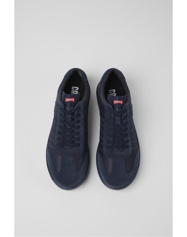 캠퍼 캠퍼 경량 블루 남성 스니커즈 Pelotas XLite K100751-001 BLUE 네이비 착용컷