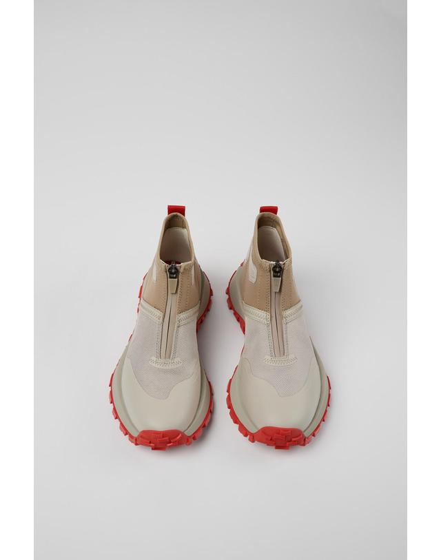 캠퍼 캠퍼 비브람 여성 앵클부츠 Drift Trail K400740-001 MULTICOLOR 멀티컬러 착용컷