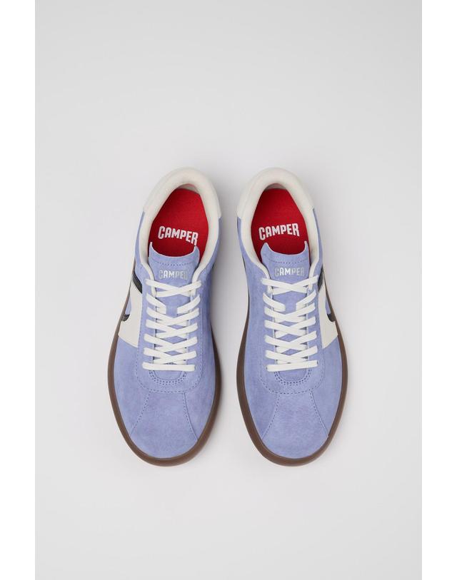 캠퍼 캠퍼 Pelotas Soller 남성 스니커즈 K100937-018 BLUE 멀티컬러 착용컷