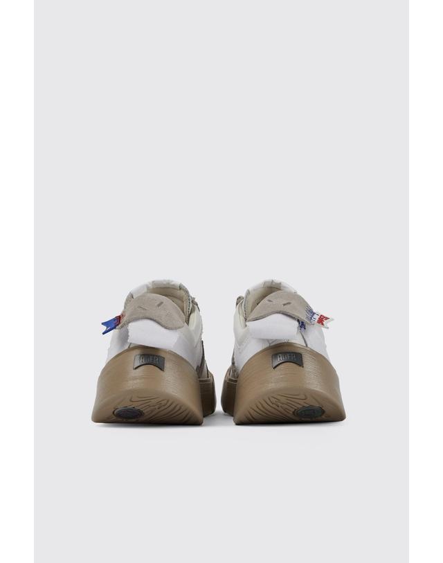 캠퍼 캠퍼 남성 청키 레더 스니커즈 K100661-002 MULTICOLOR 멀티컬러 착용컷