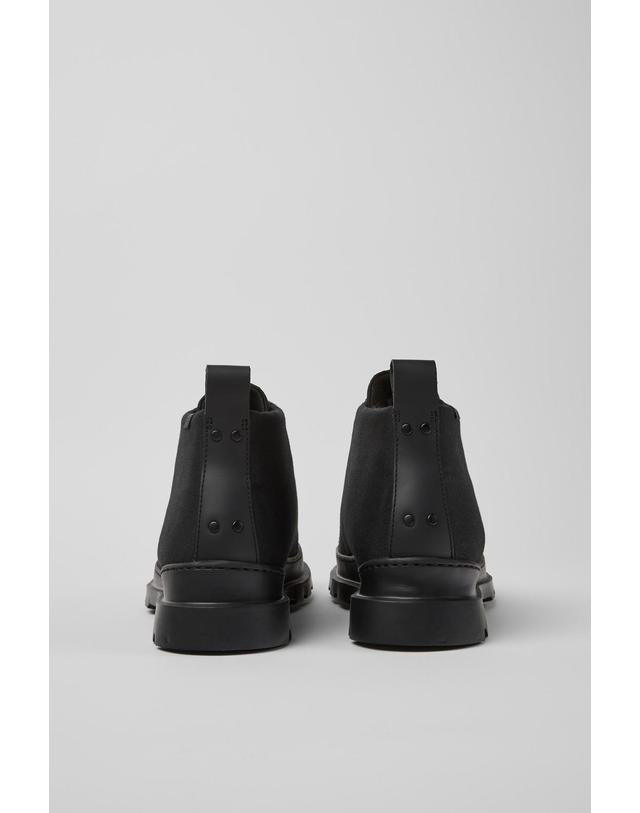 캠퍼 캠퍼 레이스업 어반 앵클 워커 스니커즈 K300426-002 BLACK 블랙 착용컷