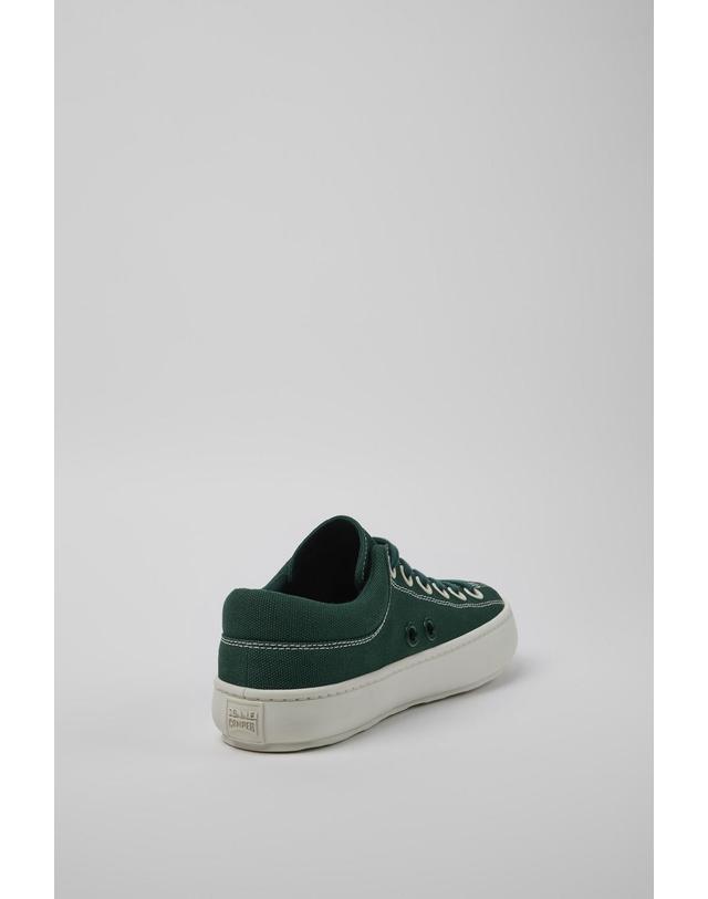 캠퍼 캠퍼 남녀공용 캔버스 스니커즈 K100996-003 GREEN 그린 착용컷