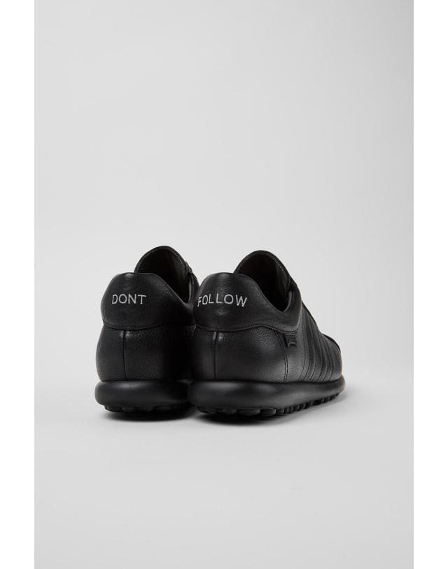 캠퍼 캠퍼 레더 테크니컬 스니커즈 Pelotas 27205-314 BLACK 블랙 착용컷