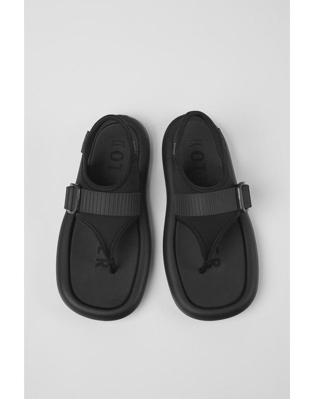 캠퍼 캠퍼 네오프렌 스트랩 남성 샌들 K100926-002 BLACK 블랙 착용컷