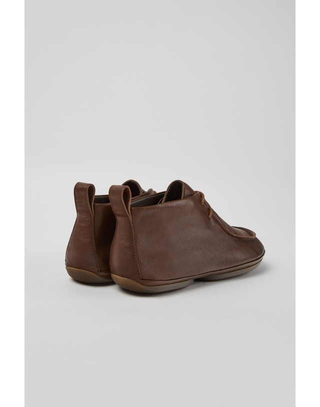 캠퍼 캠퍼 Right Nina 여성 앵클부츠 K400805-005 BROWN 브라운 착용컷