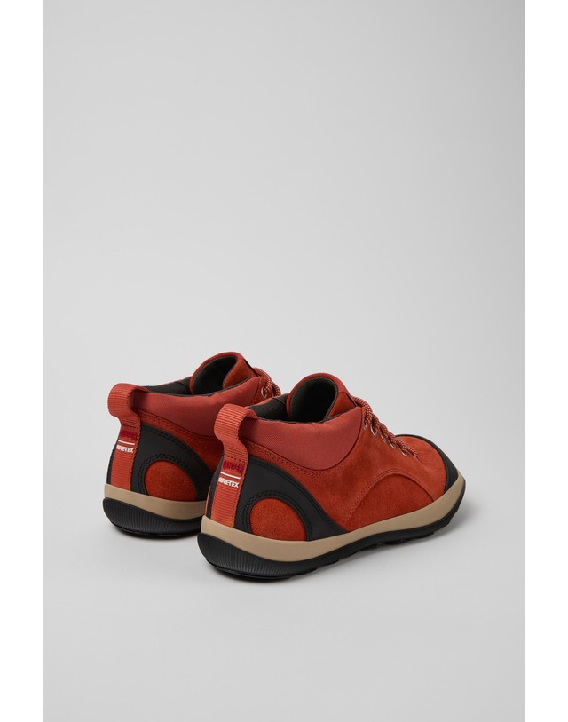 캠퍼 캠퍼 Peu Pista GM 남성 앵클부츠 K300556-003 RED 레드 착용컷