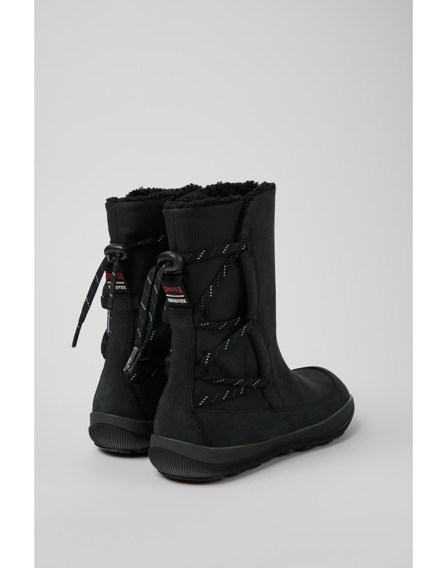 캠퍼 캠퍼 Peu Pista GM 여성 앵클부츠 K400386-011 BLACK 블랙 착용컷