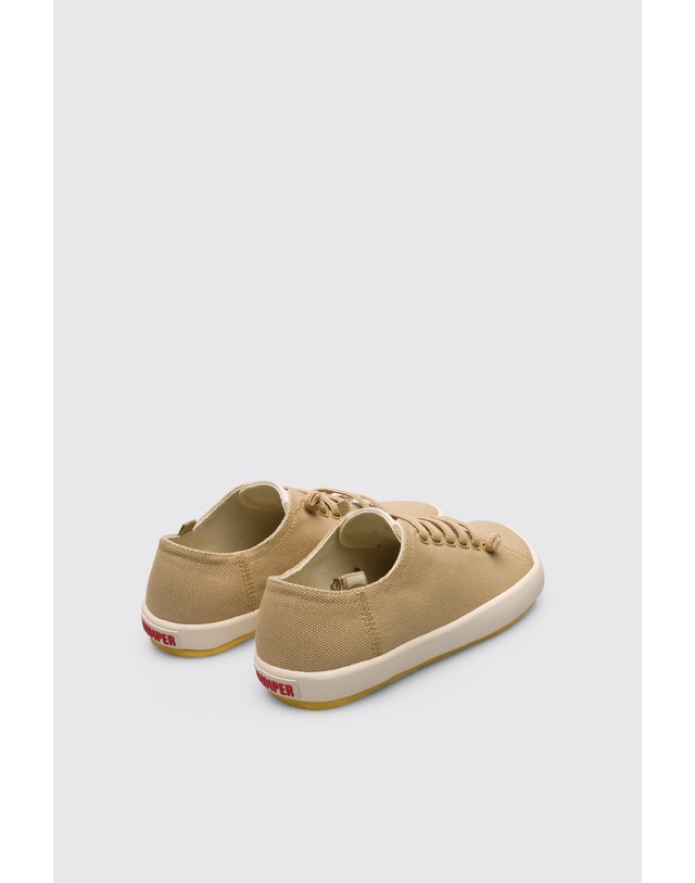 캠퍼 캠퍼 페우 람블라 코튼 스니커즈 21897-059 BEIGE 베이지 착용컷