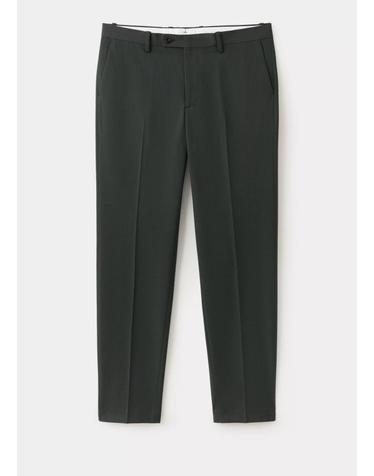 망고 슬림핏 밀란 정장 팬츠 37055154_37 KHAKI