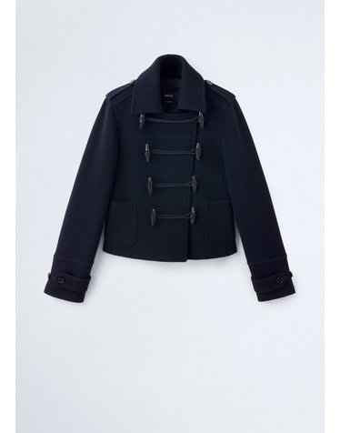 망고 울 더플 클로저 크롭 재킷 37076363_69 AZUL MARINO OSCURO