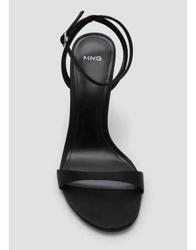 망고 망고 앵클 스트랩 힐 샌들 37001355_99 NEGRO 블랙 착용컷