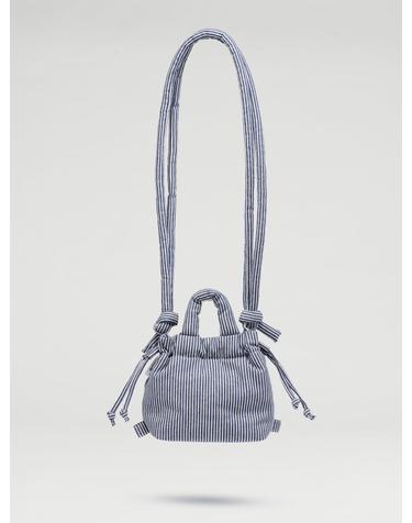 올랜드 스트라이프 소프트 미니 크로스백 Micro Ona 49210593706319 COTTON NAVY STRIPE
