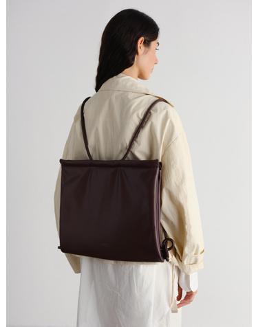 올랜드 브라운 데일리 폴드 백 56456550351183 VEGAN LEATHER - CHOCOLATE