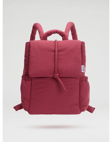 올랜드 캐주얼 패딩 백팩 버건디 56029200548175 CHERRY RED
