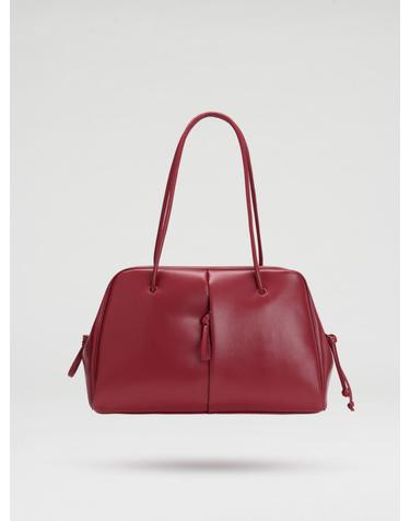 올랜드 프리미엄 비건레더 브루클린 볼링백 55077046387023 CHERRY RED