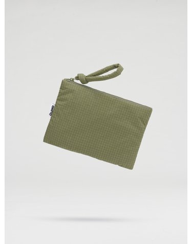 올랜드 패딩 나일론 지퍼 파우치 58848398803279 RIPSTOP MOSS GREEN