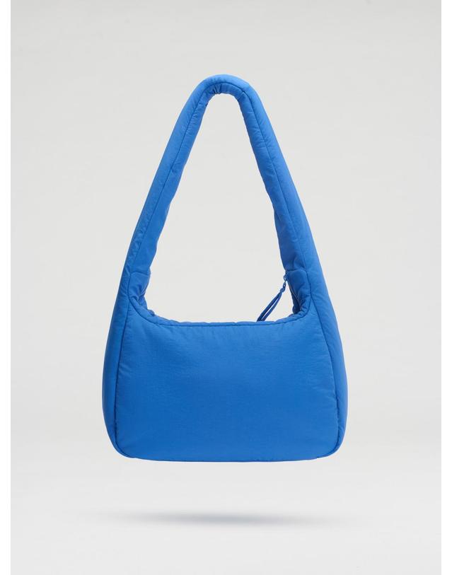올랜드 올랜드 테크니컬 나일론 패딩 블루 호보백 54261197078863 COBALT BLUE 착용컷