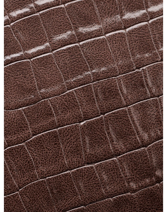 올랜드 올랜드 크로코 패턴 미니 토트 숄더백 58848163332431 VEGAN CROCO CHOCOLATE 초콜릿 착용컷