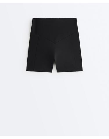 오이쇼 하이라이즈 컴프레션 포켓 핫팬츠 3253/254/800 BLACK