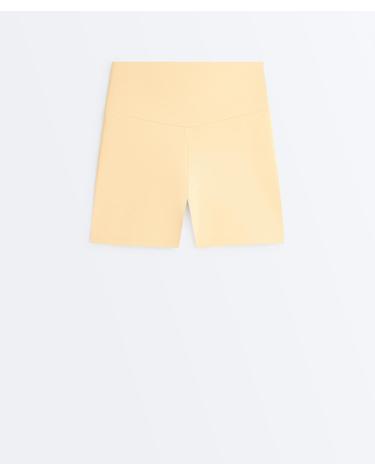 오이쇼 하이라이즈 10cm 핫팬츠 1243/226/306 PALE YELLOW