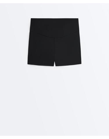 오이쇼 하이라이즈 핫팬츠 레깅스 5384/226/800 BLACK