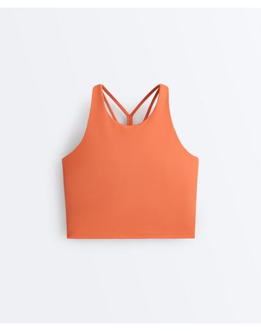 오이쇼 크로스 스트랩 브라 패드 탱크탑 2888/904/349 WASHED ORANGE