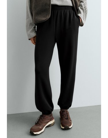 오이쇼 소프트 모달 조거 팬츠 5662/791/800 BLACK