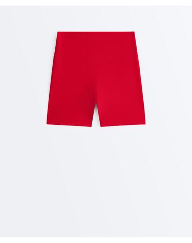 오이쇼 하이웨이스트 10cm 핫팬츠 1243/226/601 STRONG RED