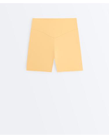 오이쇼 하이라이즈 10cm 핫팬츠 레깅스 1243/226/337 BURNT YELLOW
