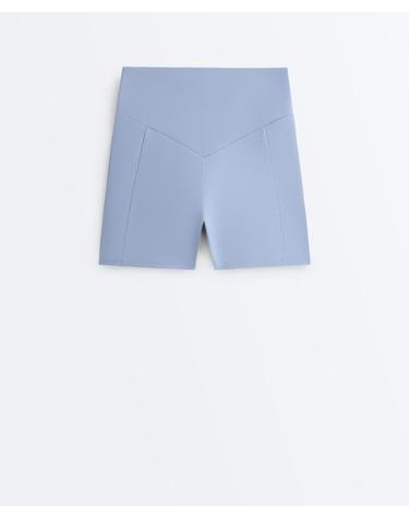 오이쇼 컴프레시브 포켓 핫팬츠 레깅스 3253/254/203 MID GREY-BLUE