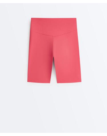 오이쇼 하이라이즈 바이커 레깅스 20cm 0592/226/996 WASHED RED