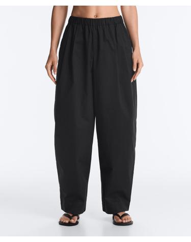 오이쇼 코튼 와이드 테이퍼드 팬츠 5681/670/800 BLACK