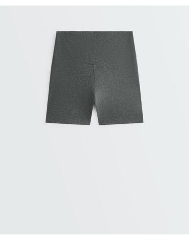 오이쇼 하이라이즈 10cm 핫팬츠 1243/226/844 DARK GREY MELANGE