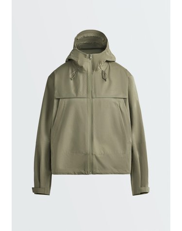 오이쇼 테크니컬 방수 후드 집업 숏 자켓 6050/749/595 DARK KHAKI