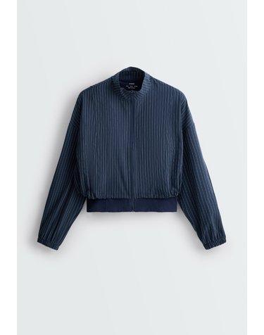 오이쇼 핀스트라이프 테크니컬 자켓 6475/332/408 NAVY BLUE