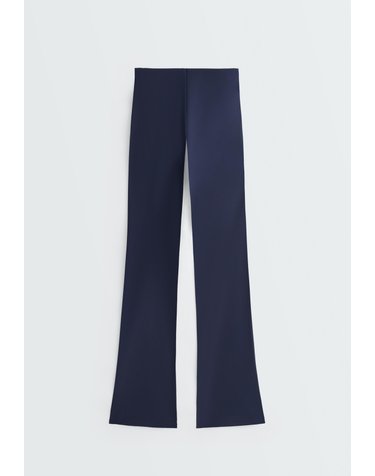 오이쇼 하이라이즈 컴프레션 플레어 팬츠 0298/254/408 NAVY BLUE
