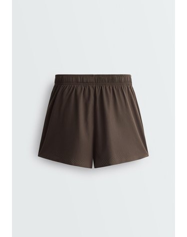 오이쇼 테크니컬 미드라이즈 반바지 5558/061/753 BROWN