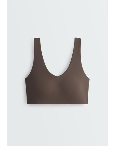 오이쇼 미디엄 서포트 스포츠 브라 5731/290/753 BROWN