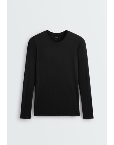 오이쇼 심리스 긴팔 베이스레이어 티셔츠 0216/842/800 BLACK