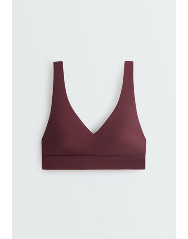 오이쇼 미디엄 서포트 스포츠 브라 5754/801/606 BURGUNDY