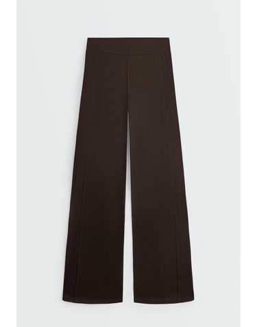 오이쇼 스웨이드 스트레이트 팬츠 5493/806/744 DARK CHOCOLATE